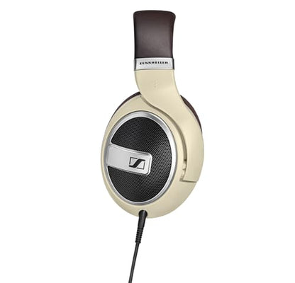 Sennheiser HD 599 Open-Back Wired Audiophile Headphones, Ivory