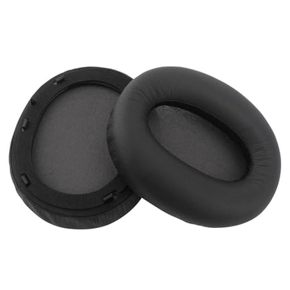 W820NB Ear Pads Replacement Ear Pads Cushions Compatible with Edifier W820NB Headphone Softer Protein Leather Earmuffs Memory Foam Earpads Ear Cups Cover Repair Parts - Gray - color: Black