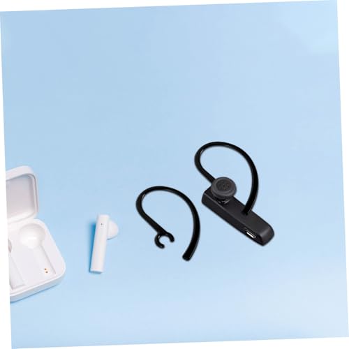 Toyvian 10pcs Slip Sports Earbuds Tips Silicone Ear Tips Comfortable Ear Hook Earbud Holder Drop Earhooks Accessories Portable Design for Running Gym Travel