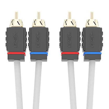 DS18 MOFCR-6FT 2 Channels OFC Marine RCA Audio Stereo Cable - 6 Feet - style: 6 Ft