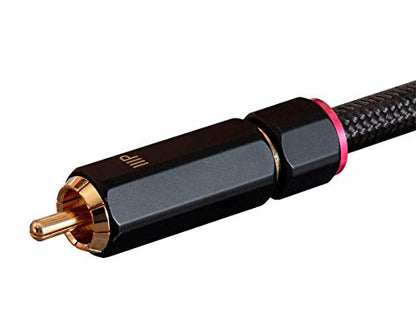 Monoprice - 138075 RCA to 2 RCA Pigtail Cable - 6 Feet - Black, M/Gold Plated Connectors, Double Shielded with Copper Braiding - Onix Series - size: 6 Feet, style: RCA to 2x RCA
