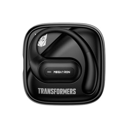 Transformers Earbuds T59, Bluetooth 5.4 Wireless Gaming Earbuds with Mic, Ear Hook Sport Earbuds, Low Latency, 13mm Drivers, IPX5 Waterproof, 24H Playtime (Megatron Black) - color: Megatron Black