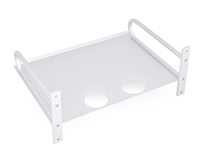 Ace Select Aluminum Wall Mounted Shelf Floating AV Shelf TV Box Shelf Component Shelves for Router Gaming Consoles Cable Box