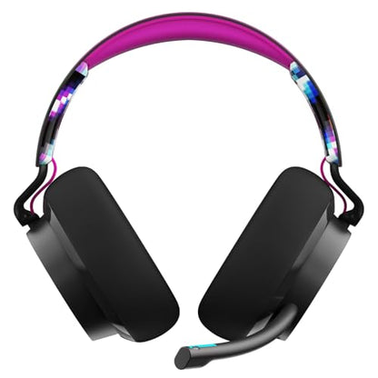 Skullcandy SLYR Pro Multi-Platform Wired Gaming Headset, Removable Mic, Lightweight Design, Ultra-Soft Memory Foam Ear Cushions, Mute and Volume Controls, PC, Xbox, PlayStation - Black Digi-Hype - color: Black Digi-Hype, style: SLYR Pro