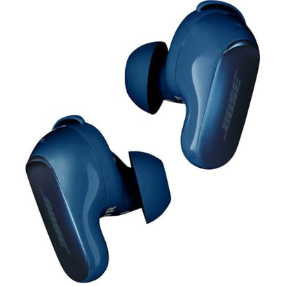 Bose QuietComfort Ultra Noise Cancelling Earbuds - Lunar Blue (Renewed) - color: Lunar Blue