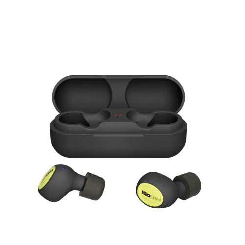 ISOtunes Free 2.0 Bluetooth Hearing Protection, OSHA Compliant Work Earbuds | No microphone for workplace compliance, true wireless Bluetooth, 25 dB NRR, 79 dB audio output