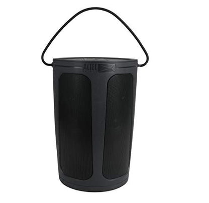 Altec Lansing Soundbucket XL - Waterproof Bluetooth Speaker with Customizable LED Lights, Qi Wireless Charging, 20 Hours Playtime & 100 Foot Range - style: Soundbucket XL