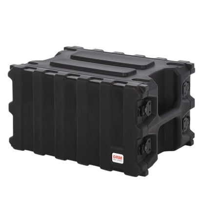 Gator Cases Pro Series 6U Rack Case with Shallow 13" Depth, Roto Molded Made in USA (G-PRO-6U-13) - size: 6U Rack Space, style: Shallow - 13" Deep