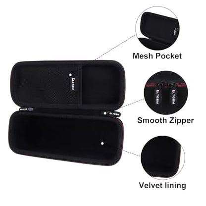 LTGEM Case for Turtlebox Ranger Portable Bluetooth Speaker | Hard EVA Shell, Water-Resistant, Shock Protection, Scratch-Resistant Interior, Portable Travel Storage Case Only