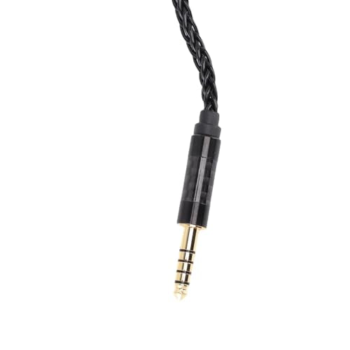 Cuifati 4.4mm Balanced MMCX Cable, Anti Tangling 4.4mm Balanced Male to MMCX Earphone Cable for Replacement