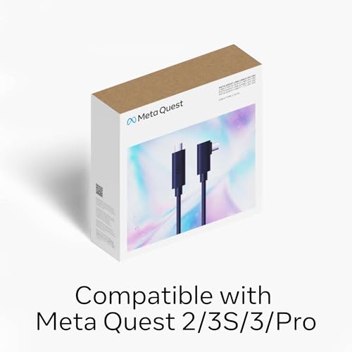Meta Quest Link Cable - Virtual Reality Headset Cable for Quest - 16FT (5M) - PC VR - style: Link Cable