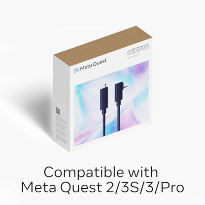 Meta Quest Link Cable - Virtual Reality Headset Cable for Quest - 16FT (5M) - PC VR - style: Link Cable