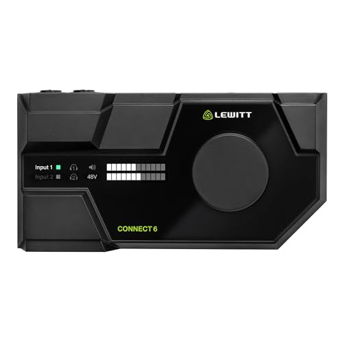 LEWITT Connect 6 DSP Powered USB Interface