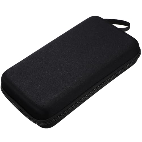 Cabilock Portable Hard Shell Microphone Storage Bag with Padded Dividers Shockproof Protective Case for Mic and Accessories Organizer