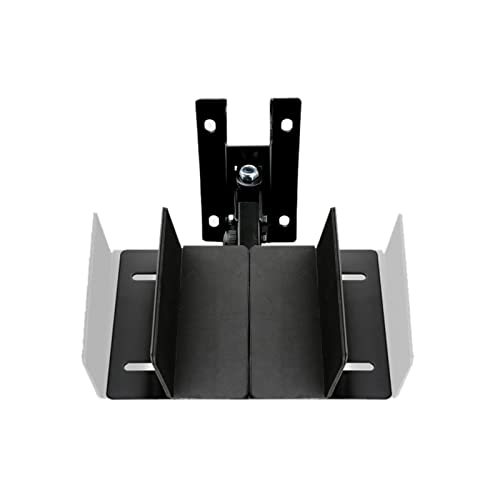 Entertainment Center Shelves Speaker Stand Speaker Wall Mount Bracket Surround Sound Hanger Wall Mount Bracket Audio Bracket Suitable for DVD Players, Cable Boxes (Color : Brass) - color: Brass