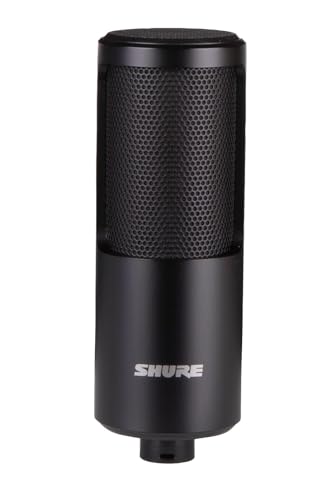 Shure SM4-K Studio Condenser Microphone – XLR Mic for Home Studio Recording, Vocals & Instruments with Mix-Ready Sound & All-Metal Construction, Black | Vocals and Instruments with Mix-Ready Sound and All-Metal Construction, Black - size: 3.20, style: SM4