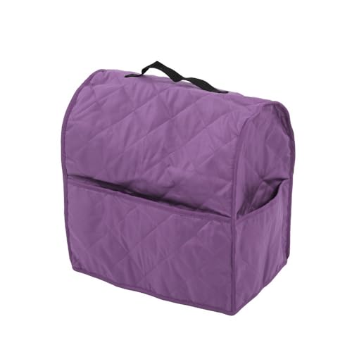 ‌Stand Mixer Cover with Storage Pockets and and Handle Dust Proof Protective Bag for 4.5QT Mixers and Small Kitchen Appliances(Purple) - color: Purple
