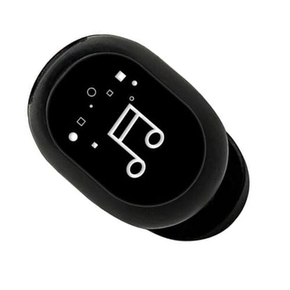 Fabater Single Ear Bluetooth Headset, BT 5.0 3 Hour Playtime Mini Wireless Earbuds, Truck Driver Headset with Touch Control Dual Interconnection IPX4 Sweatproof for Smart Phones PC TV (Black) - color: Black