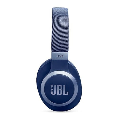JBL LIVE770NCBLU Live 770NC Wireless Over-Ear Adaptive Noise Canceling Headphones - Blue - color: Blue