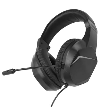 Wired Gaming Headset, 7.1 Surround Stereo Noise Cancelling Mic, 40mm Driver PC Headphones with RGB Lighting Memory Foam Cushion for PC (#11) - color: #11