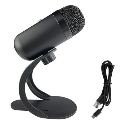 Zopsc USB PC Microphone, Omnidirectional Sound Plug and Play with One Touch Mute, Smart Chip for Gaming Streaming Computer