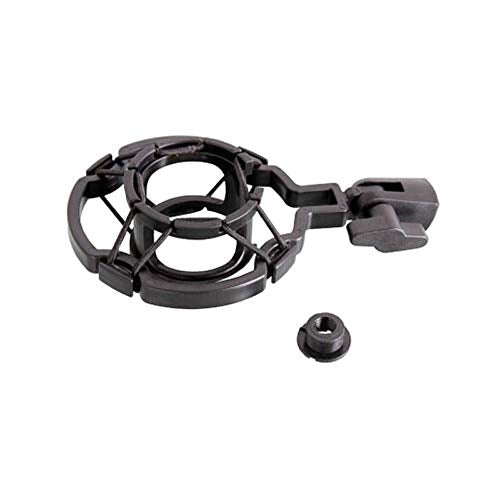 Universal Microphone Shock Mount, Mic Clip Holder for Diameter 47mm-53mm Mic Anti Vibration Adjustable High Isolation Shock Mount