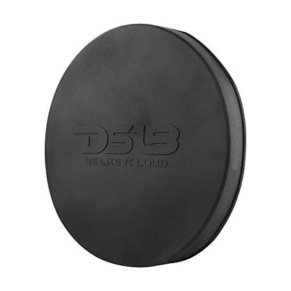 DS18 Hydro CS-12/BK 12" Silicone Marine Speaker Cover - Sun, Water, Dust Protection - Special Edition (Pair) - color: Black, size: 12 Inches