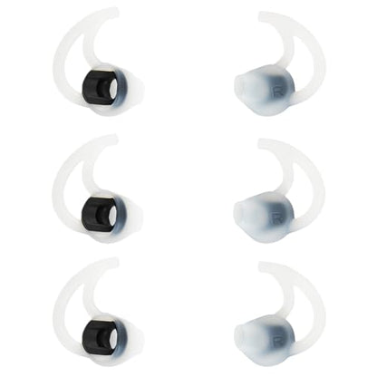 Silicone Earbud Tips Replacement Ear Bud Tips Compatible with Bose SoundSport Freestyle IE2 IE3 Headphone Ear Tips Rubber Tips Earbud Covers Large 3 Pairs - size: L