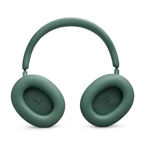 JBL Live 780NC - Noise Cancelling Headphones - Green | JBL Signature Sound with Hi-Res Audio wired and wireless, True Adaptive Noise Cancelling 20, real time calibration - color: Green