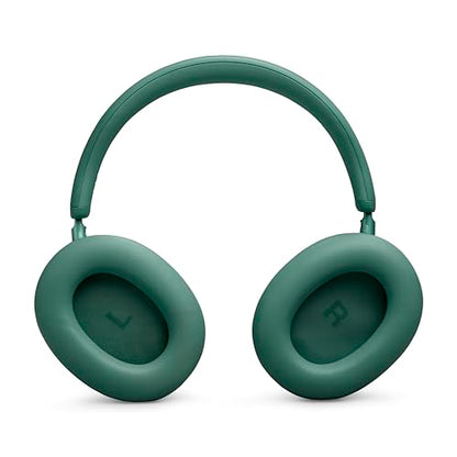 JBL Live 780NC - Noise Cancelling Headphones - Green | JBL Signature Sound with Hi-Res Audio wired and wireless, True Adaptive Noise Cancelling 20, real time calibration - color: Green
