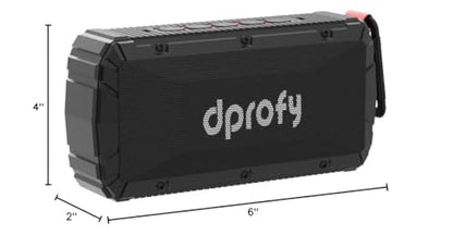 Dprofy 2Pcs Pro Portable Magnetic Bluetooth Golf Speaker Wireless Waterproof IPX6/Shockproof - 3rd Generation Magnetic Golf Speakers for Golf Cart 24 Hour Playtime (2Pcs with TWS & SD Card Function) - style: 2Pcs with TWS & SD Card Function