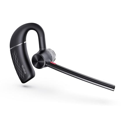 Yealink BH71 Lite Bluetooth Headset,Wireless Earpiece with 4 Noise Cancelling Microphone,10H Talk Time,Adjustable Ear Hook,Bluetooth Earphones for Cell Phone,Driving,Office Work