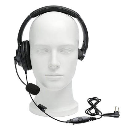 CP200d Noise Cancelling Headset Single Side One Ear Walkie Talkie Headphone with Boom Mic PTT for CP100 CP185 CP200 CP200D BPR40 RDM2070D RMM2050 RDU4160D P040 VL50 CLS1110 Radio