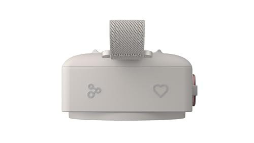 LG xboom Mini by will.i.am Portable Outdoor Bluetooth Speaker, up to 10 Hours, IP67 Dust and Water Resistant, Adjustable Hanging Strap, Warm Grey