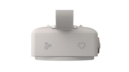 LG xboom Mini by will.i.am Portable Outdoor Bluetooth Speaker, up to 10 Hours, IP67 Dust and Water Resistant, Adjustable Hanging Strap, Warm Grey