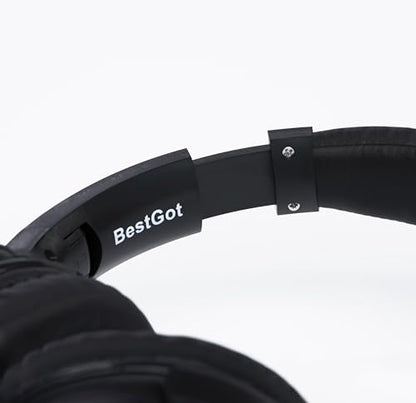 Headphones Wired, Over-Ear Headphones Foldable Corded Stereo 3.5mm B/Blue | Suitable for adults, stylish appearance