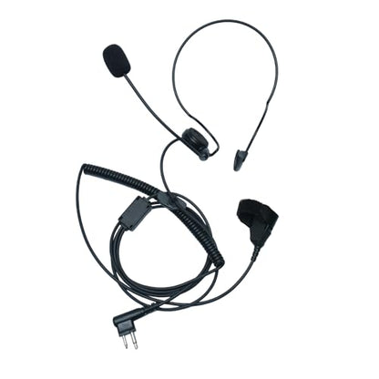 Headset Mic PTT Compatible with Motorola CP200 CP200D