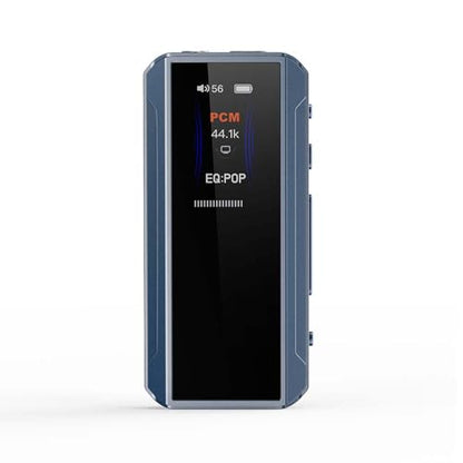 FiiO BTR13 Bluetooth Headphone Amplifier with LDAC, aptX Adaptive, aptX HD, AAC (Dual CS43131 3.5mm Unbalanced & 4.4mm Balanced Output) (Blue) | LDAC, aptX Adaptive, aptX HD and AAC, dual CS43131 DACs, 3.5mm and 4.4mm outputs - color: Blue
