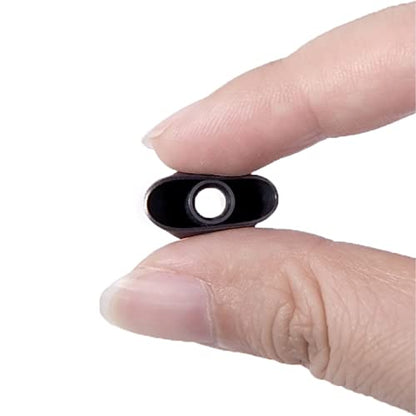 Replacement Eartips Silicone Earbuds Buds Set Compatible with Beats Powerbeats Pro Wireless Earphones, Replacement Ear Tips for Beats Flex Earbuds Replacement Tips (Black 8pcs) - color: Black