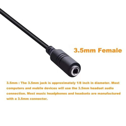 RJ9 to 3.5mm Audio Adapter for Cisco IP Telephones - Headset Converter Compatible with 9961, 7940, 7941, 7942, 8841, 8845, 9941 | Model PH35-RJ9 (Audio Combo Jack) - color: Audio Combo Jack