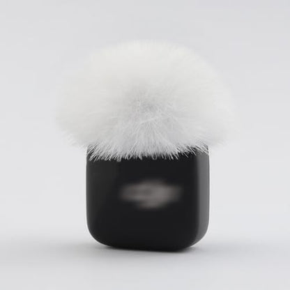 LEFXMOPHY Windscreen for 2024 DJI MIC MINI Wireless Microphone Furry Wind Muff Deadcat Cover - color: 1pc White
