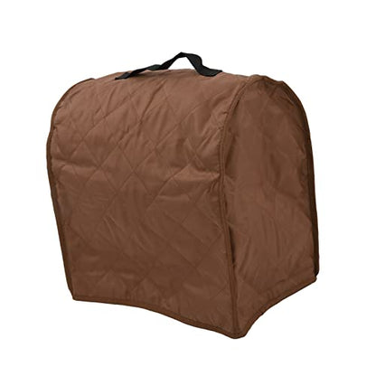 Kitchen Mixer Cover Carry Bag for 5Qt/6Qt, Fits Most Stand Mixers, - Scratch Quilted Polyester Pongee Fabric with Storage Pockets (Coffee) - color: Coffee