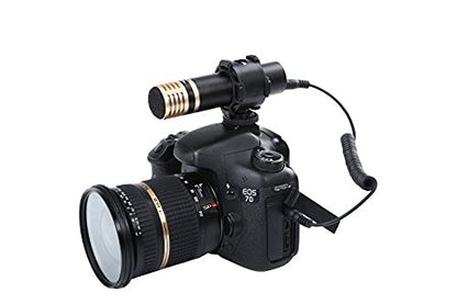 Movo VXR200 HD Stereo XY Condenser Mini Capsule Microphone for Sony, Nikon, and Canon DSLR Video Cameras