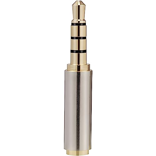 3.5mm Male to 2.5mm Female Stereo Audio Headphone Jack Adapter Converter, Gold Plated - style: 3.5mm Male to 2.5mm Female