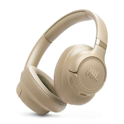 JBL Tune 730BT - Wireless Over-Ear Headphones - Beige | JBL Pure Bass Sound, Customize your sound with the JBL Headphones App, 2 beamforming mics for perfect calls - color: Beige