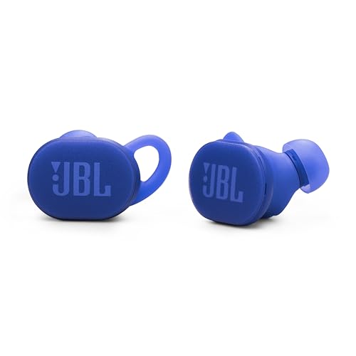 JBL Endurance Race 2 - True Wireless Earbuds - Blue | Waterproof and dustproof, Ergonomic wing enhancer with Twistlock technology, Enhance your work-out with Sports Mode - color: Blue