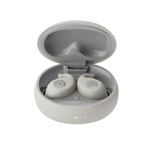 eppfun Sleep Earbuds for Side Sleepers, Wireless ANC Noise Cancelling Sleep Headphones, Comfort Fit for Sleeping, Working, Hiking
