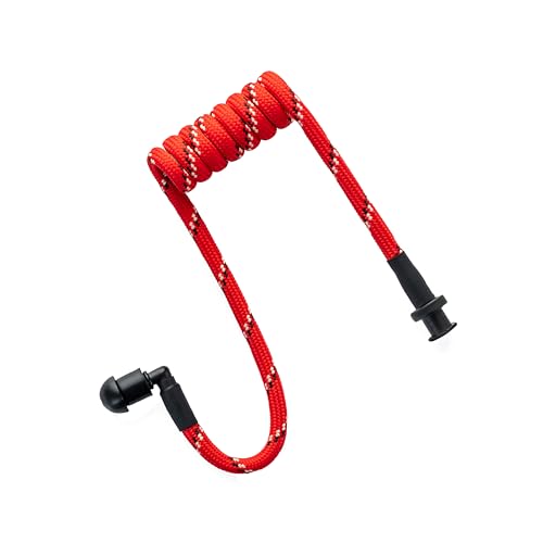 Acoustic Coil Tube Replacement Braided Nylon for Radio Earpiece in-Ear - color: DF/CTB-14