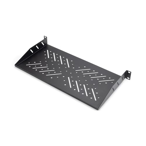 On-Stage RVS1000 1U Vented Rack Shelf, 9 inches