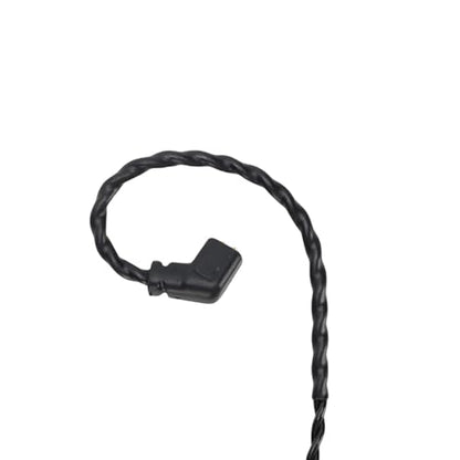 IEM Cable Replacement for ZS10 PRO, AS16, AS24, CCA C12, CRA and More, 3.5mm Male to QDC 0.78mm 2 Pin in Ear Monitor Earphone Cable, 1.2M